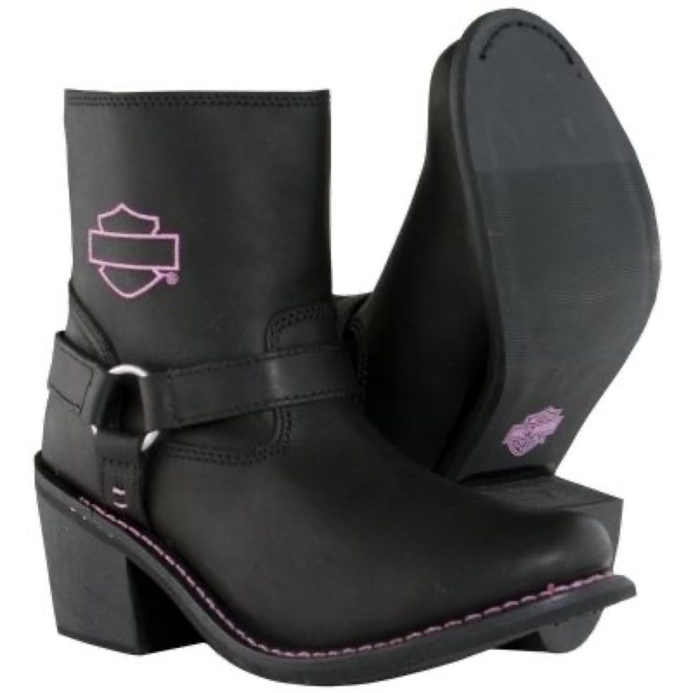 Harley-Davidson Morgan Pink Boots Sz 9.5